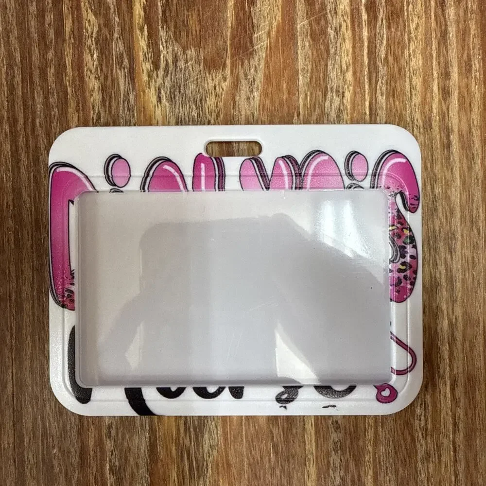 Dialysis Nurse Badge ID Holder